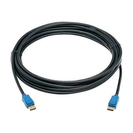 Tripp Lite Series 8K DisplayPort Cable 1.4 with Latching Connectors, 15 Feet / 4.6 Meters, Up to 8K@60Hz or 4K@120Hz, Double Shielding, HDR 4:4:4, Lifetime Manufacturer's Warranty (P580-015-8K6)