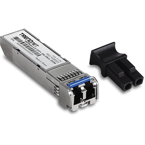 TRENDnet TEG-10GBS20, SFP+ Single Mode LC Module (20km), Lifetime Protection