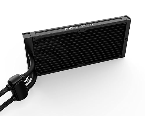 be quiet! Pure Loop 2 FX 280mm, CPU Liquid Cooler for Intel Core i3/i5/i7 or AMD Ryzen 3/5/7, ARGB LED Illumination, 2X Light Wings PWM high-Speed Fan -BW014