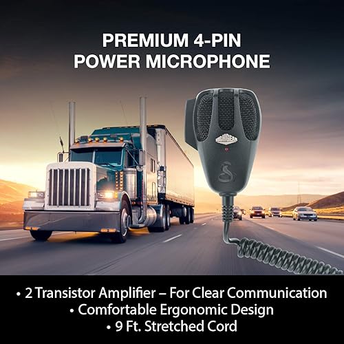 Cobra HG M75 Power CB Microphone