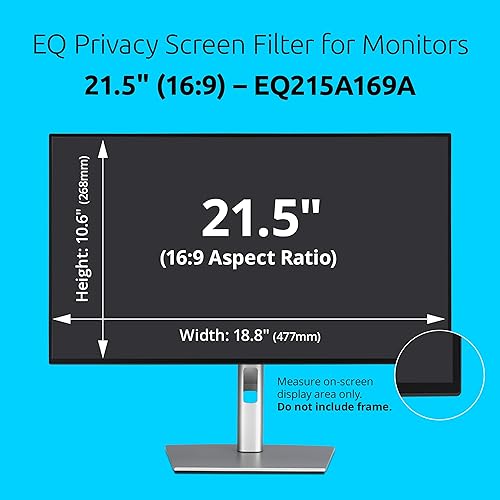 Kensington EQ Privacy Screens Filter 21.5 inch 16:9