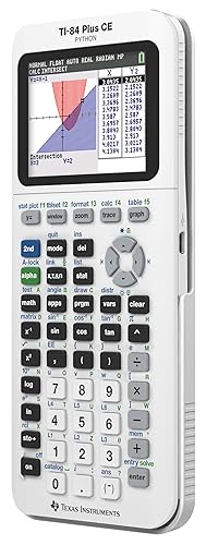 Texas Instruments TI-84 Plus CE Graphing Calculator - White White Standard Packaging