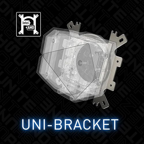 MSI MAG CORELIQUID I240 - AIO ARGB CPU Liquid Cooler - 400mm Radiator - LGA 1700 Ready - Triple 120mm ARGB PWM Fans, Black