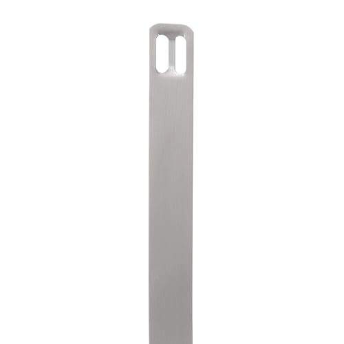 Panduit MMP350-C Marker Plate, 304 Stainless Steel, Natural (100-Pack) 3.50 by .75 100-Pack