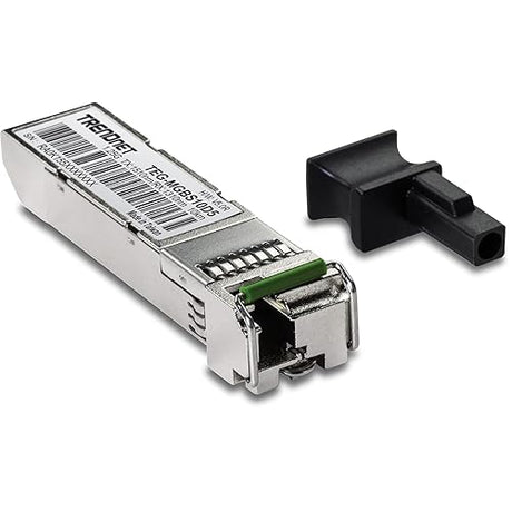 TRENDnet SFP Dual Wavelength Single-Mode LC Module, Up to 10 km (6.2 Miles), Must Pair with TEG-MGBS10D3 or Other Compatible Module, TEG-MGBS10D5 1550/1310 10KM
