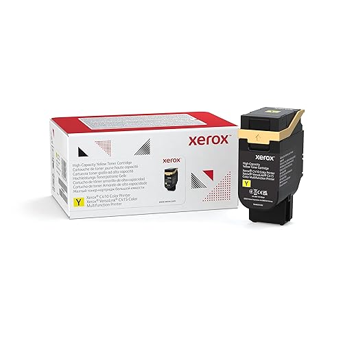Xerox Genuine C410 Yellow HIGH Capacity Toner Cartridge (7000 Pages) -006R04688 (USE & Return)