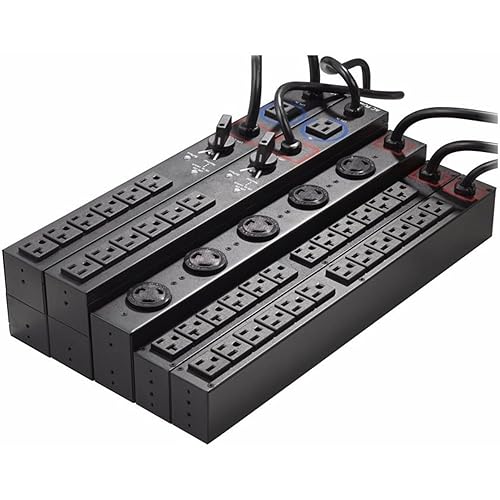 Eaton Mbp PDU, 120V, 5-15P to (6) 5-15R, Use with 5130, Evol/s, Pulsar/m, 9130