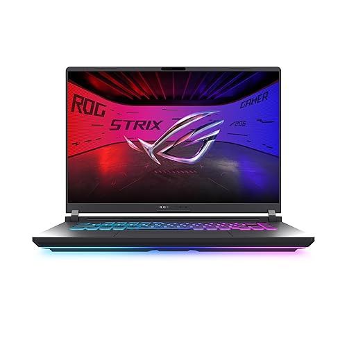 ASUS ROG Strix G16 (2025) Gaming Laptop, 16” ROG Nebula 16:10 2.5K 240Hz/3ms, NVIDIA® GeForce RTX™ 5060, Intel® Core™ Ultra 9 275HX, 16GB, 1TB, G615LM-DS94