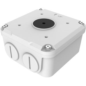 Adesso Gyration Bullet Camera Junction Box, 4.09 x 4.09 x 2.19, White