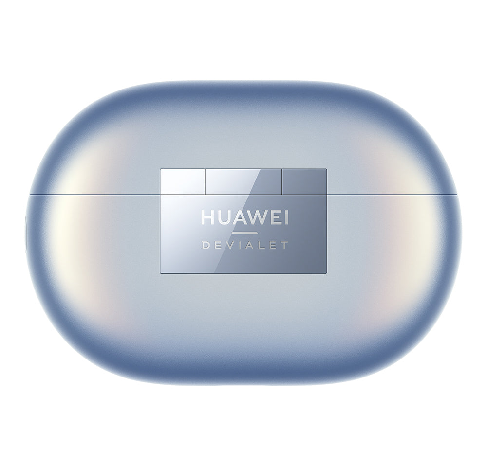 HUAWEI FreeBuds Pro 2, Hi-Res Dual Sound System, 3 mic Intelligent ANC (up to 47dB), Crystal Clear Call with Bone Sensor, Triple Adaptive EQ, Compatible with Android & iOS, Silver Blue