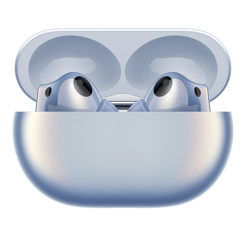 HUAWEI FreeBuds Pro 2, Hi-Res Dual Sound System, 3 mic Intelligent ANC (up to 47dB), Crystal Clear Call with Bone Sensor, Triple Adaptive EQ, Compatible with Android & iOS, Silver Blue