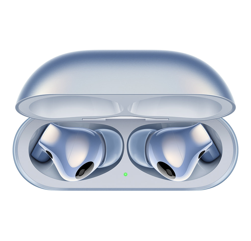 HUAWEI FreeBuds Pro 2, Hi-Res Dual Sound System, 3 mic Intelligent ANC (up to 47dB), Crystal Clear Call with Bone Sensor, Triple Adaptive EQ, Compatible with Android & iOS, Silver Blue