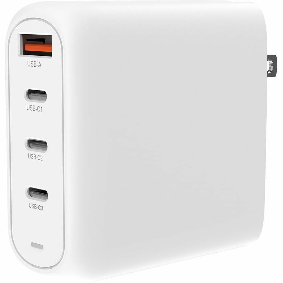 Creative RWD100E White 4-Port USB GaN Wall Charger with PPS, PD 3.0, and QC 4.0+