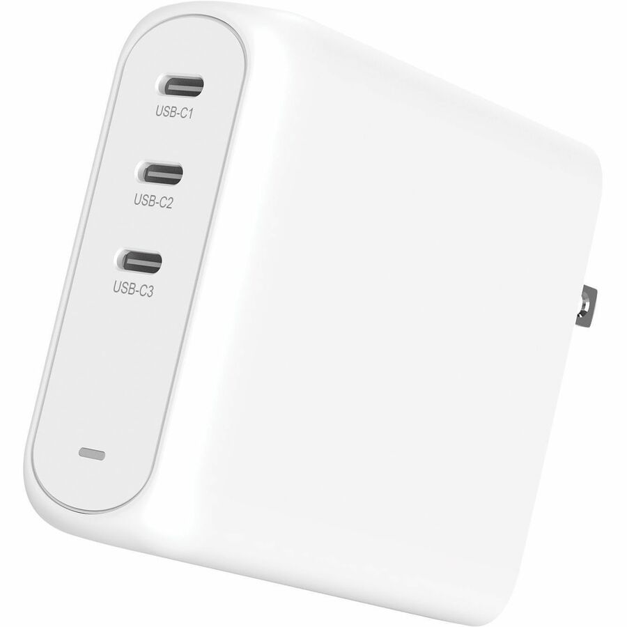 Creative RWD140A White 3-Port USB-C GaN Wall Charger with PPS, PD 3.1, and QC4.0+