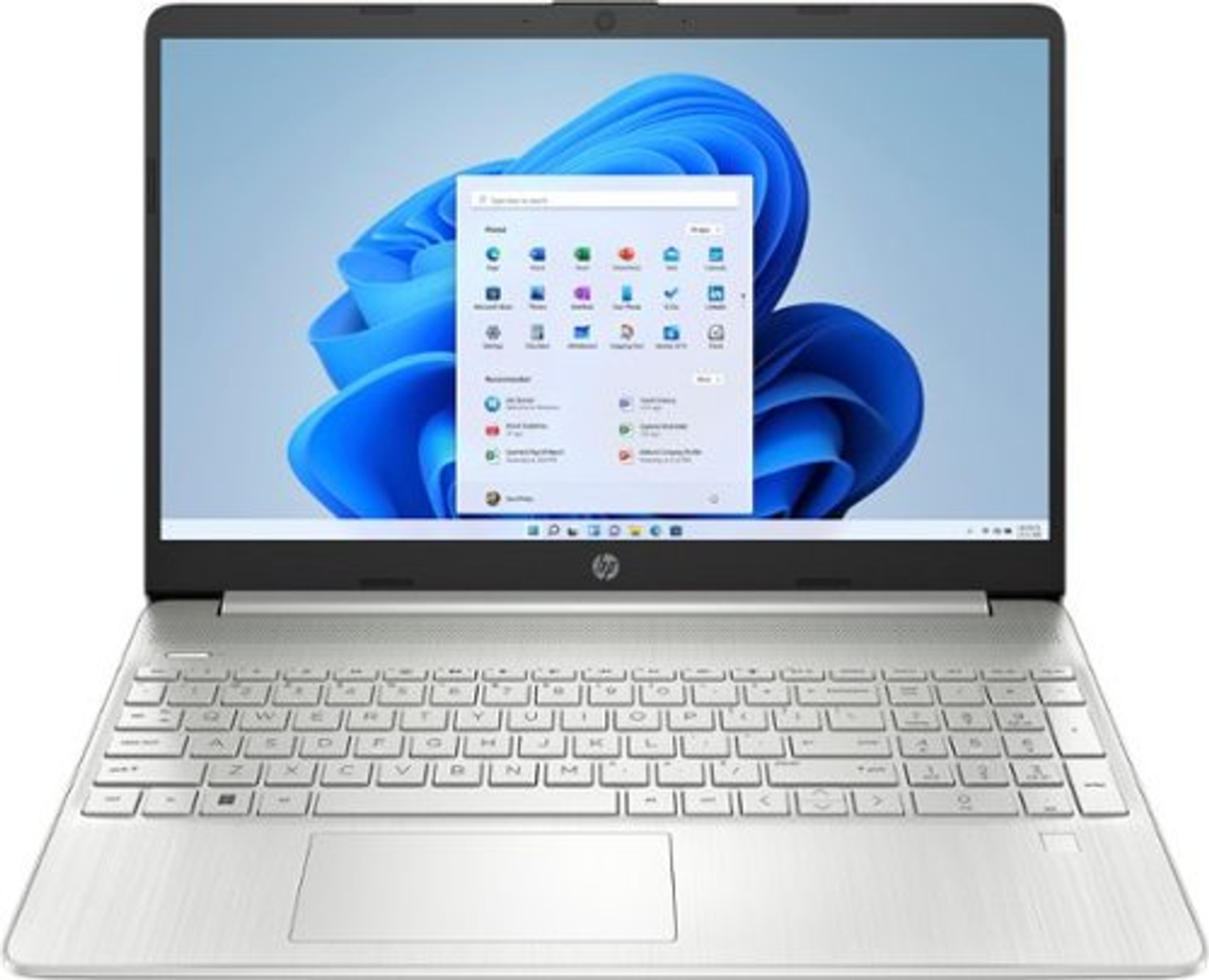 HP 15.6 Laptop - AMD Ryzen 3 - 8GB Memory - 256GB SSD - Natural Silver