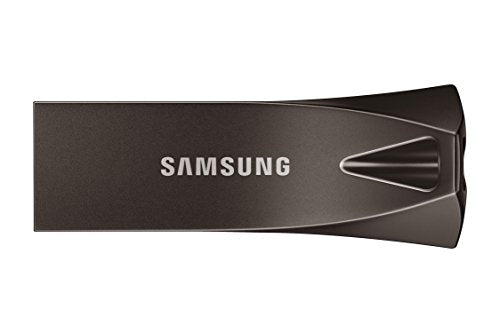 Samsung MUF-64BE4/AM BAR Plus 64GB USB 3.1 Flash Drive, Titan Gray