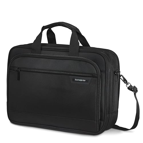 Samsonite Classic 2 .0 3 Compartment Briefcase, 15.6 inch, Black, Black, 15.6 3 Compartment Briefcase, Classic 2.0
