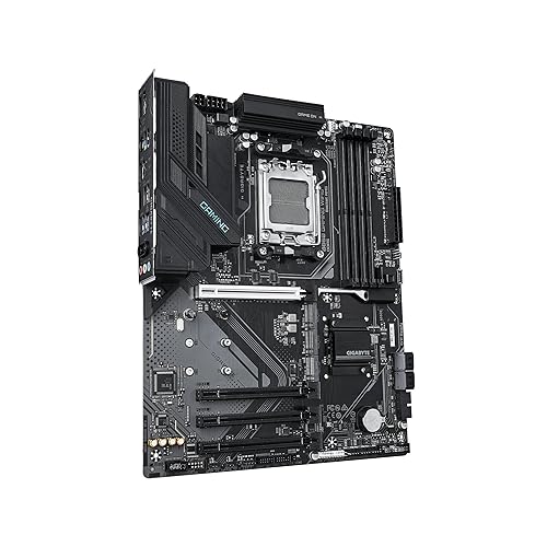 GIGABYTE B850 Gaming WIFI6 AMD AM5 LGA 1718 Motherboard, ATX, DDR5, 3X M.2, PCIe 5.0, USB-C, WIFI6E, 1GbE LAN, EZ-Latch, 5-Year Warranty