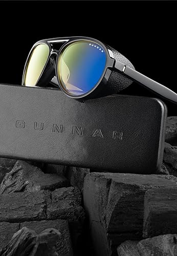 Gunnar Unisex's Tallac Reading Glasses, Onyx, 54mm