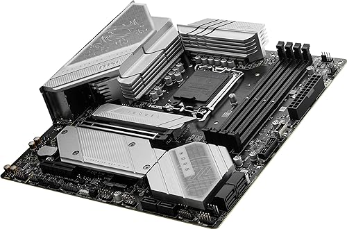 MSI MPG B760M Edge TI WiFi Gaming Motherboard (Support 14th/13th/12th Gen Intel Processors, LGA 1700, DDR5, PCIe 5.0, M.2 Slots, 2.5Gbps LAN, USB 3.2 Gen2, Wi-Fi 6E, mATX)