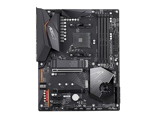 Gigabyte X570 AORUS Elite (AMD Ryzen 3000/X570/ATX/PCIe4.0/DDR4/USB3.1/Realtek ALC1200/Front USB Type-C/RGB Fusion 2.0/M.2 Thermal Guard/Gaming Motherboard)