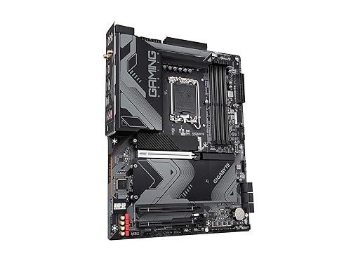 GIGABYTE Z790 Gaming X AX (LGA 1700/ Intel/ Z790/ ATX/ DDR5/ M.2/ PCIe 5.0/ USB 3.2 Gen2X2 Type-C/Intel Wi-Fi 6E/ 2.5GbE LAN/Q-Flash Plus/EZ-Latch Plus/Gaming Motherboard)