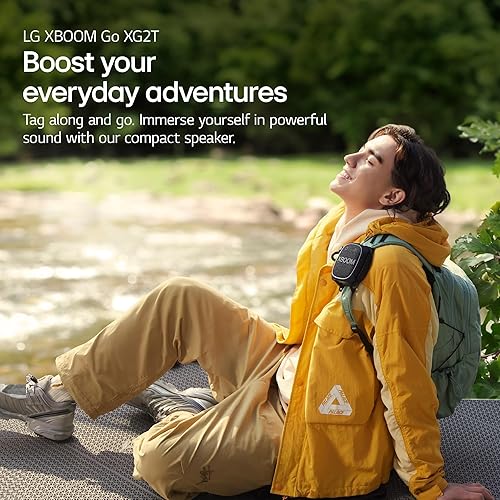 LG XG2T XBOOM Go Wireless Speaker with Powerful Sound and up to 10 HRS of Battery New