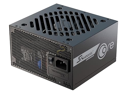 SEASONIC CORE V2 GX-650 (ATX3) - 650W - 80+ Gold - ATX 3.1 & PCIe 5.1 Ready - Full-Modular - ATX Form Factor - Premium Capacitor - 7 Year Warranty - Nvidia RTX 30/40 Super & AMD GPU Compatible 650W ATX 3 Gold