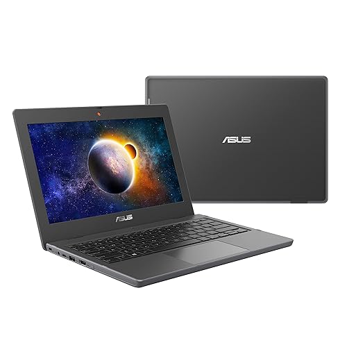ASUS BR1100 BR1100CKA-GJ0853RA Laptop 11.6 HD 16:9, Intel N5100, 8GB DDR4, 128SSD, WiFi 6, Windows 10 Pro NAL, Bilingual, Chiclet Keyboard N4500 - Bilingual