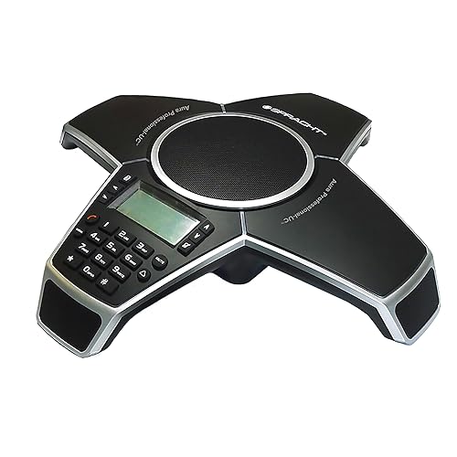 Spracht CP-3012 Aura Professional Unified Communications Conference Phone, Black