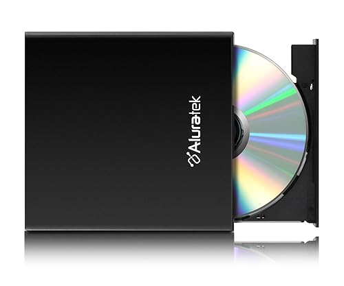 Aluratek AEOD100F USB 2.0 Ext DVD Writer