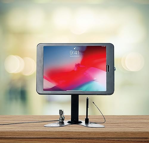 CTA Digital: Dual Security Kiosk Stand for 12.9-inch iPad Pro (Gen. 3) For 12.9-inch iPad Pro (Gen. 3) Black