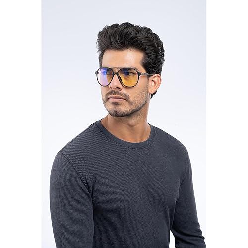 GUNNAR - Official Call of Duty Ghost Edition - Blue Light Blocking Gaming And Computer Glasses Ambe Lens