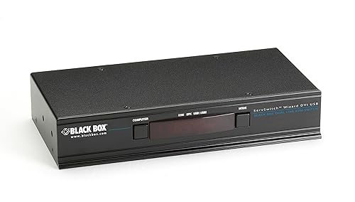 BlackBox KV2004A 4 PRT Dual Link KVM DVI USB Fd