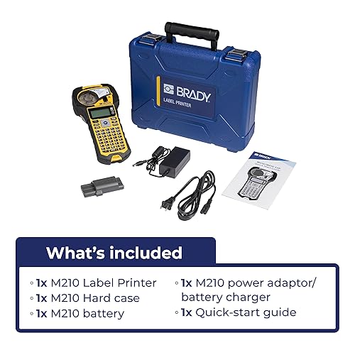 Brady M210 Portable Label Printer Kit