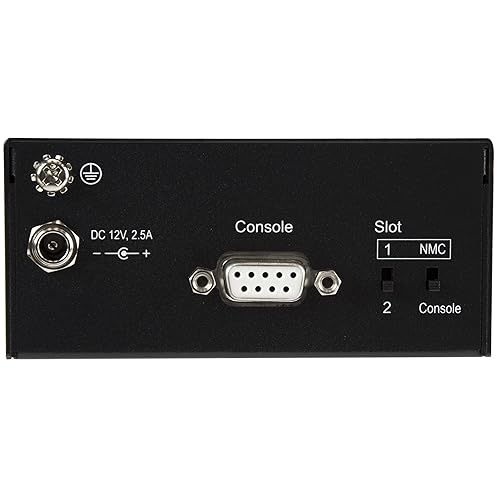 StarTech.com 10 Gigabit Ethernet Copper-to-Fiber Media Converter - Open SFP+ - Managed - 10G Ethernet Media Converter (ET10GSFP) 10 Gigabit LC Managed | Chassis Mount