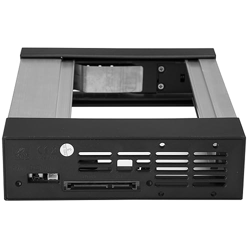StarTech StarTech.com 5.25 To 3.5 Hard Drive Hot Swap Bay - For 3.5 SATA/SAS Drives - Trayless - Aluminum