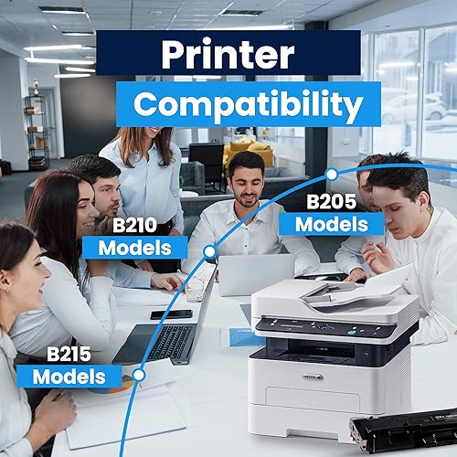 Premium Tone Replacement for Xerox B210 106R04347 High Yield Black for B205 MFP, B205/NI, B210, B215 MFP