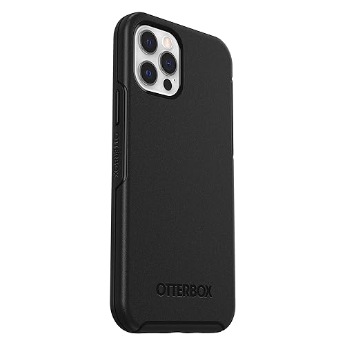 OtterBox Symmetry Series, Sleek Protection for Apple iPhone 12/12 Pro - Black Black iPhone 12/12 Pro