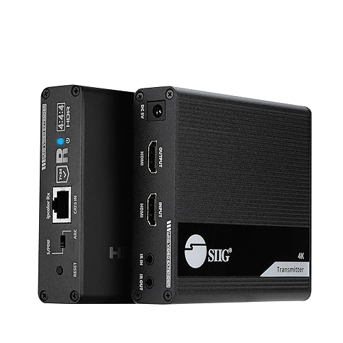 SIIG CE-H26L11-S1 IPCOLOR 4K HDMI 2.0 EXTENDER