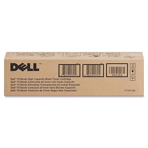 Dell N848N Black Toner Cartridge 5130cdn Color Laser Printer