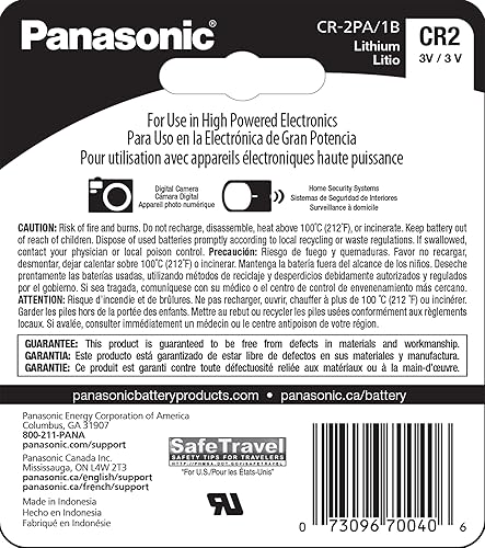 Panasonic 3V - Lithium for Special Photo
