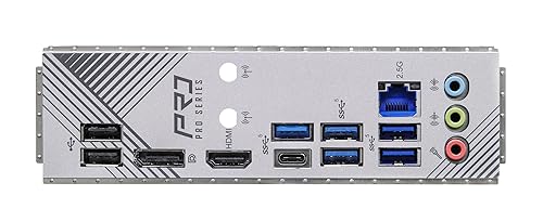 ASRock B760 Pro RS/D4 Motherboard, Compatible with Intel 12th and 13th Generation CPU (LGA1700), B760 Chipset, DDR4 ATX Motherboard