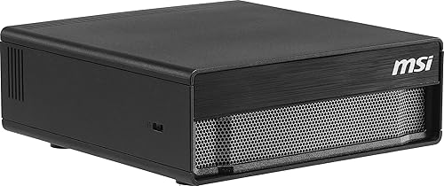 MSI EdgeXpert AI Supercomputer Desktop, ARM CPU, NVIDIA GB10 Grace Blackwell Architecture, 128GB LPDDR5 Unify Memory, 4TB SSD, WiFi 7, BT 5.3, NVIDIA DGX OS: 11SUS Black