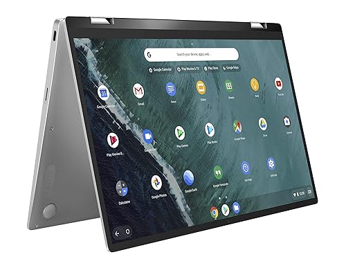 ASUS Chromebook Flip CX3, 14 Touchscreen FHD NanoEdge Display, Intel Core i3-1110G4 Processor, 128GB SSD, 8GB RAM, Backlit Keyboard, Wi-Fi 6, Chrome OS, AI Blue, CX3400FMA-DH31T-CA i3/8GB/128GB