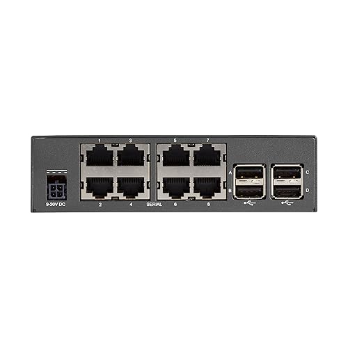 Black Box LES1600 Series Console Server - Cisco Pinout, 8-Port