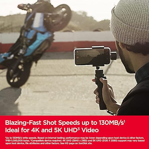 SanDisk 512GB Extreme microSDXC UHS-I Memory Card with Adapter - Up to 190MB/s, C10, U3, V30, 4K, 5K, A2, Micro SD Card - SDSQXAV-512G-GN6MA 512GB Memory Card Only