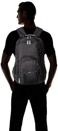 Targus Groove Backpack Case Designed for 17 Inch Laptops CVR617 (Black) 17 Inch Black