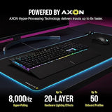 Corsair K70 RGB PRO Wired Mechanical Gaming Keyboard (CHERRY MX RGB Blue Switches: Tactile and Clicky, 8,000Hz Hyper-Polling, PBT DOUBLE-SHOT PRO Keycaps, Soft-Touch Palm Rest) QWERTY, NA - Black K70 RGB PRO MX BLUE (Clicky) Black