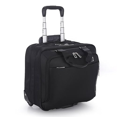 EcoTrend Cases Tech Exec Rolling Case (ETEX-RC15),Black